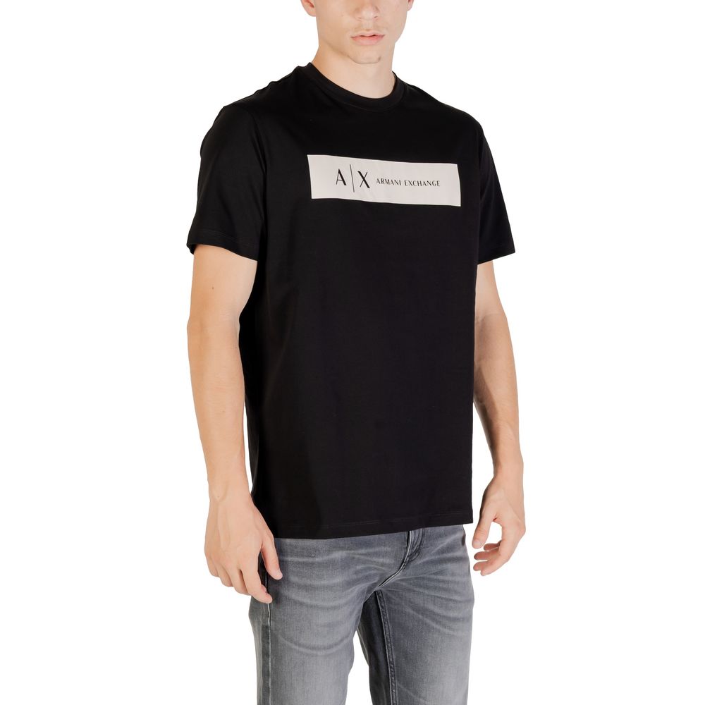Black Cotton T-Shirt