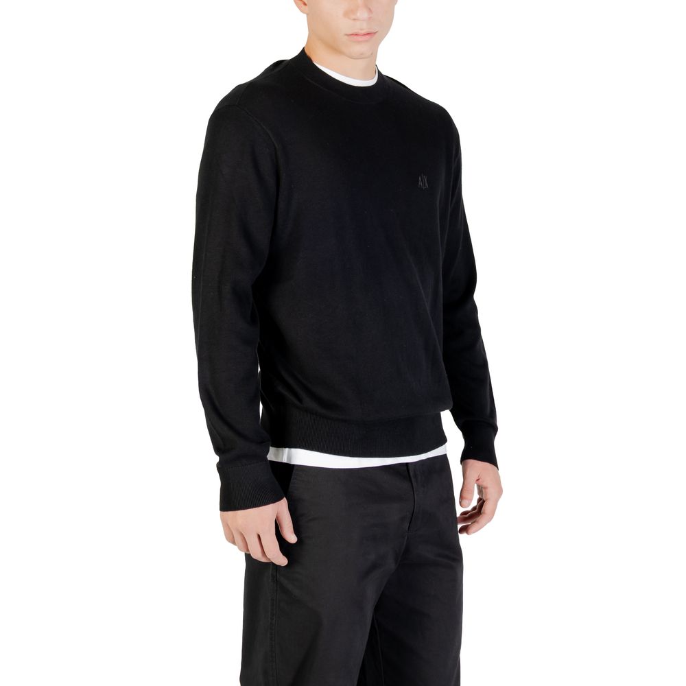 Black Viscose Sweatshirt