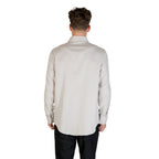 Gray Cotton Pattern Shirt