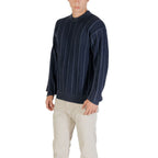 Blue Cotton Sweatshirt