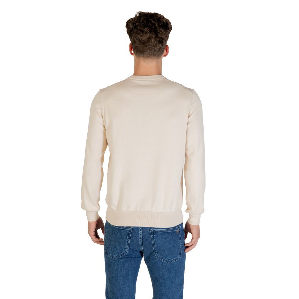 Beige Cotton Sweatshirt