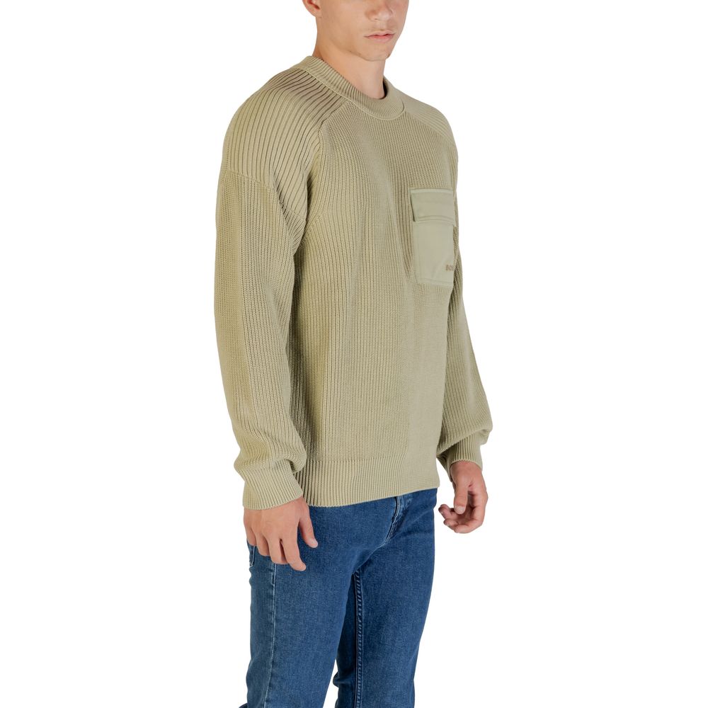 Green Cotton Sweatshirt