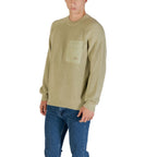 Green Cotton Sweatshirt