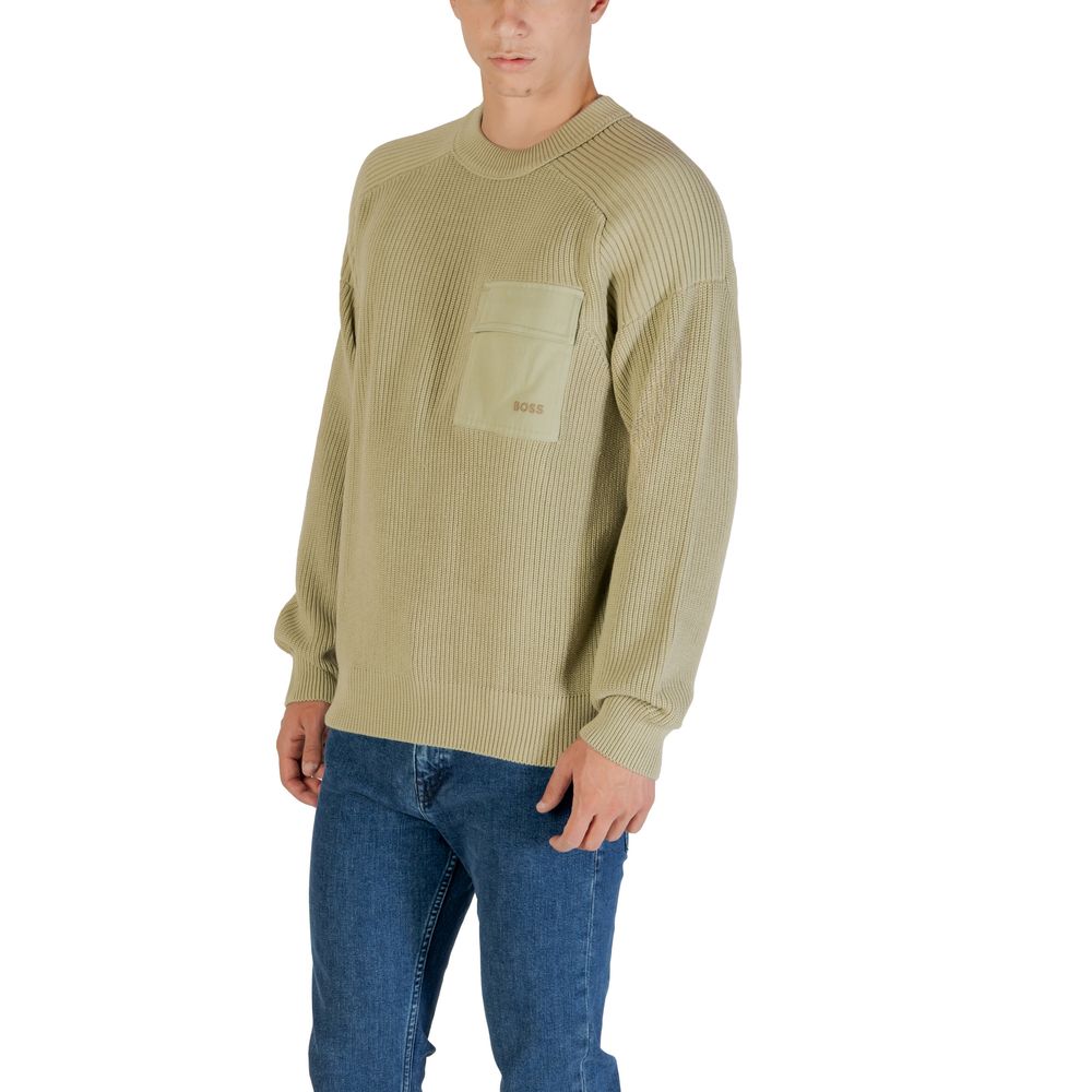 Green Cotton Sweatshirt