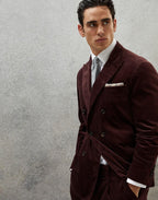 Purple Cotton Blazer