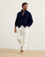 Bicolor Linen Pattern Shirt