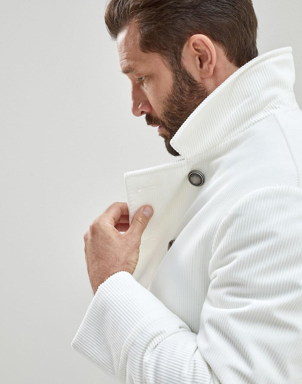 White Cotton Coat
