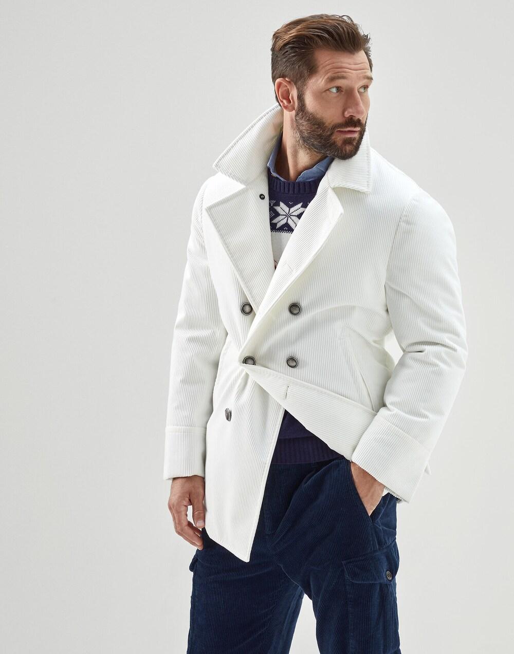 White Cotton Coat