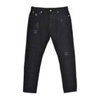 Black Cotton Jeans Denim