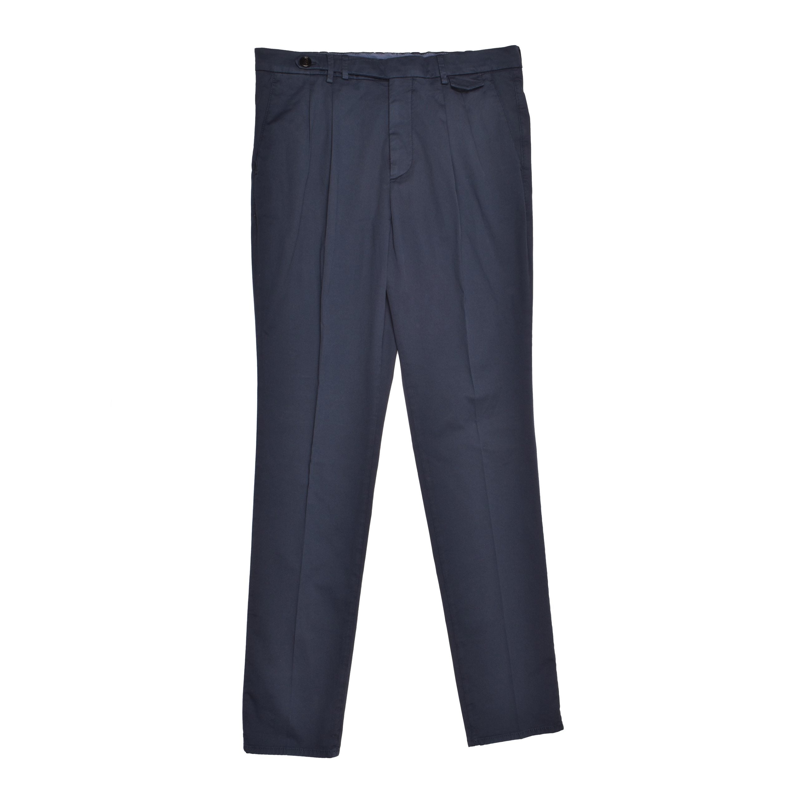 Blue Cotton Pants