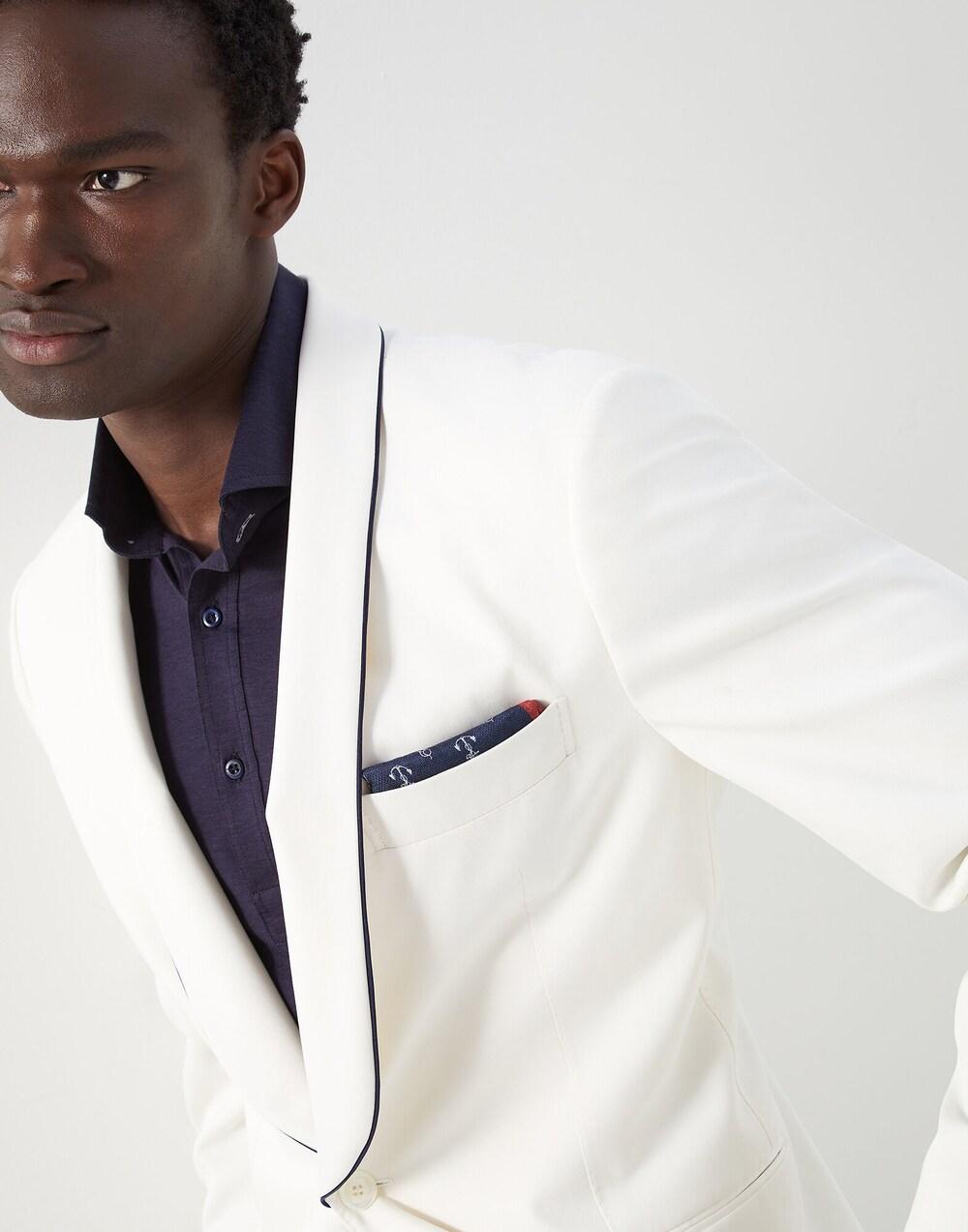 Bicolor Silk Pocket Square