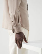 Brown Linen Shirt