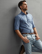 Blue Cotton Shirt