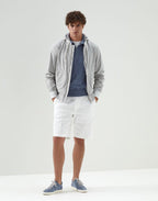 Bicolor Cotton Shorts