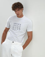 Bicolor Cotton Shorts