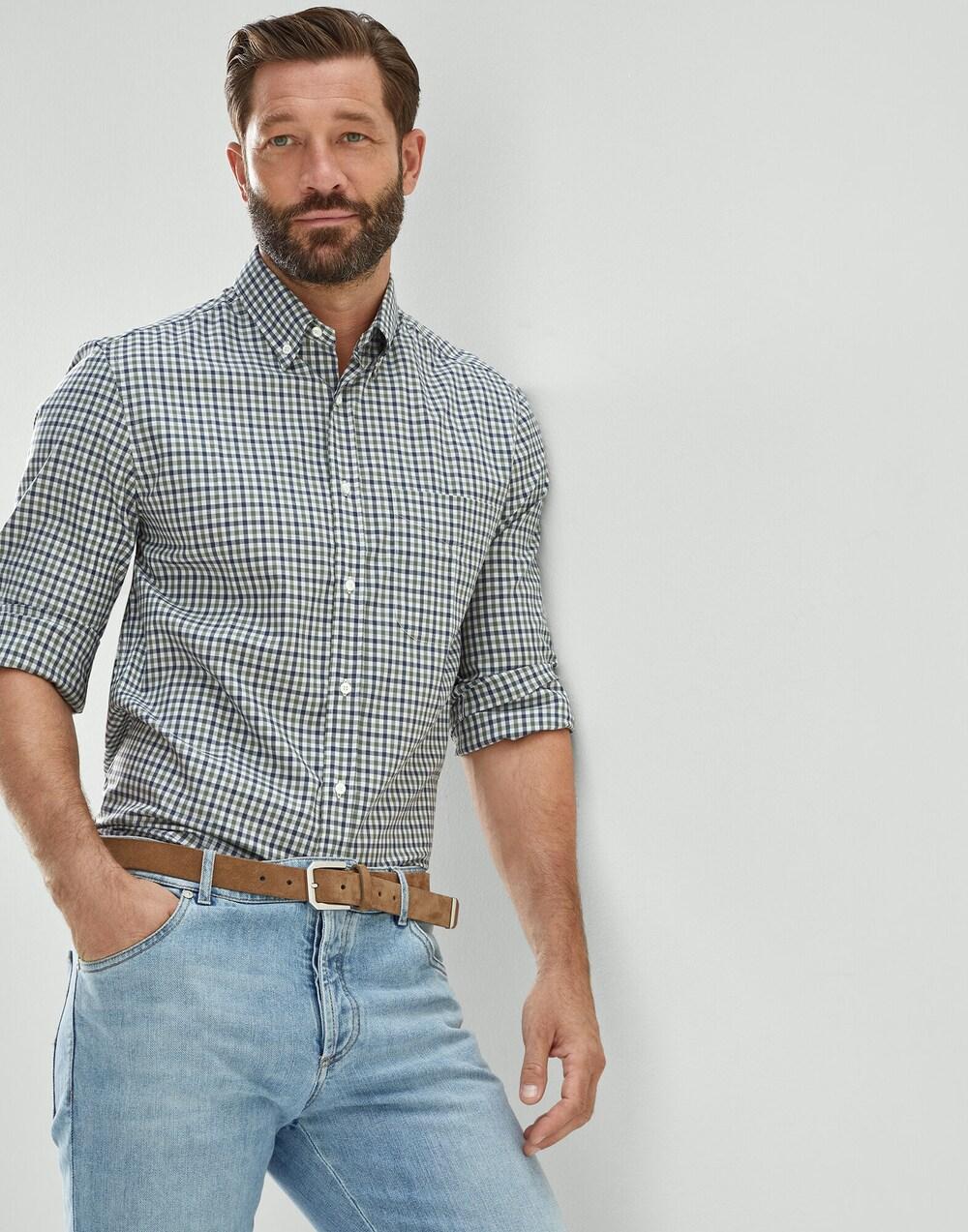 Multicolor Cotton Pattern Shirt