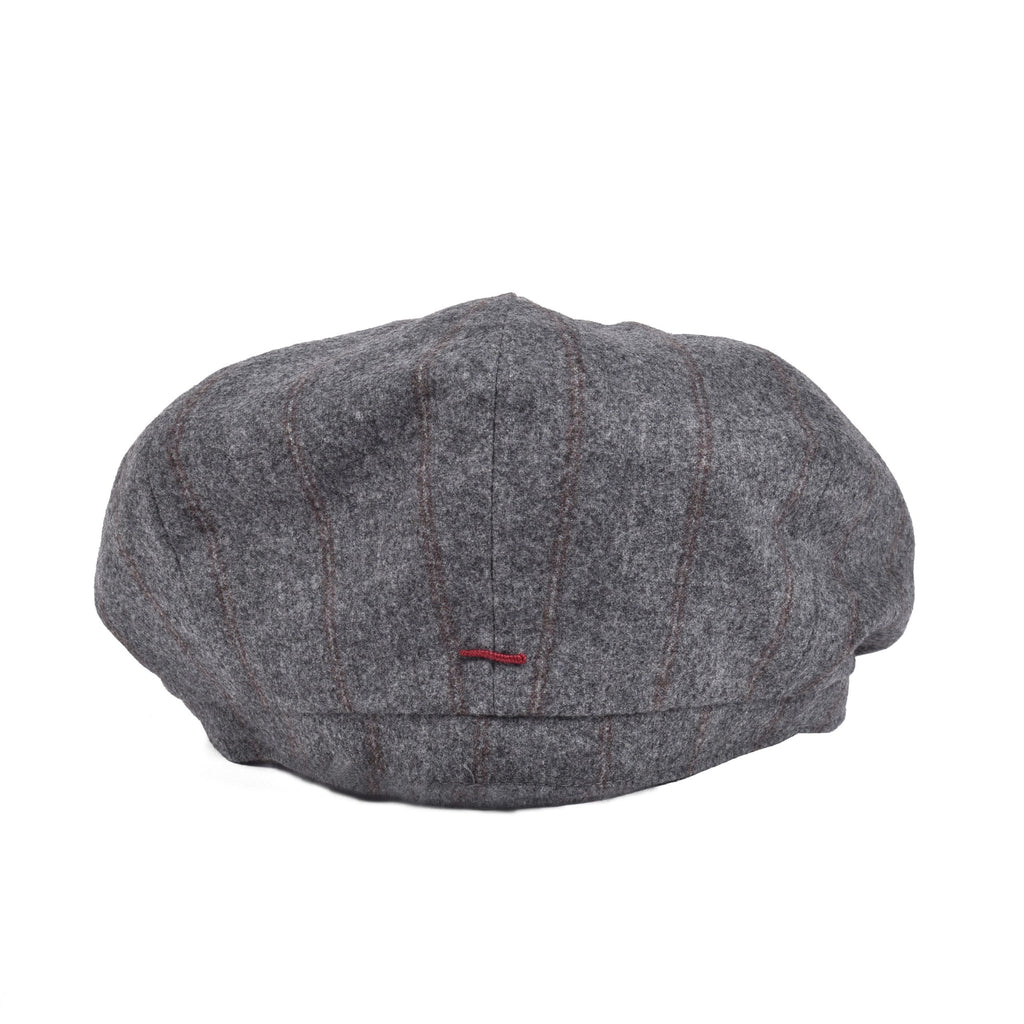 Gray Wool Fatcap Hat