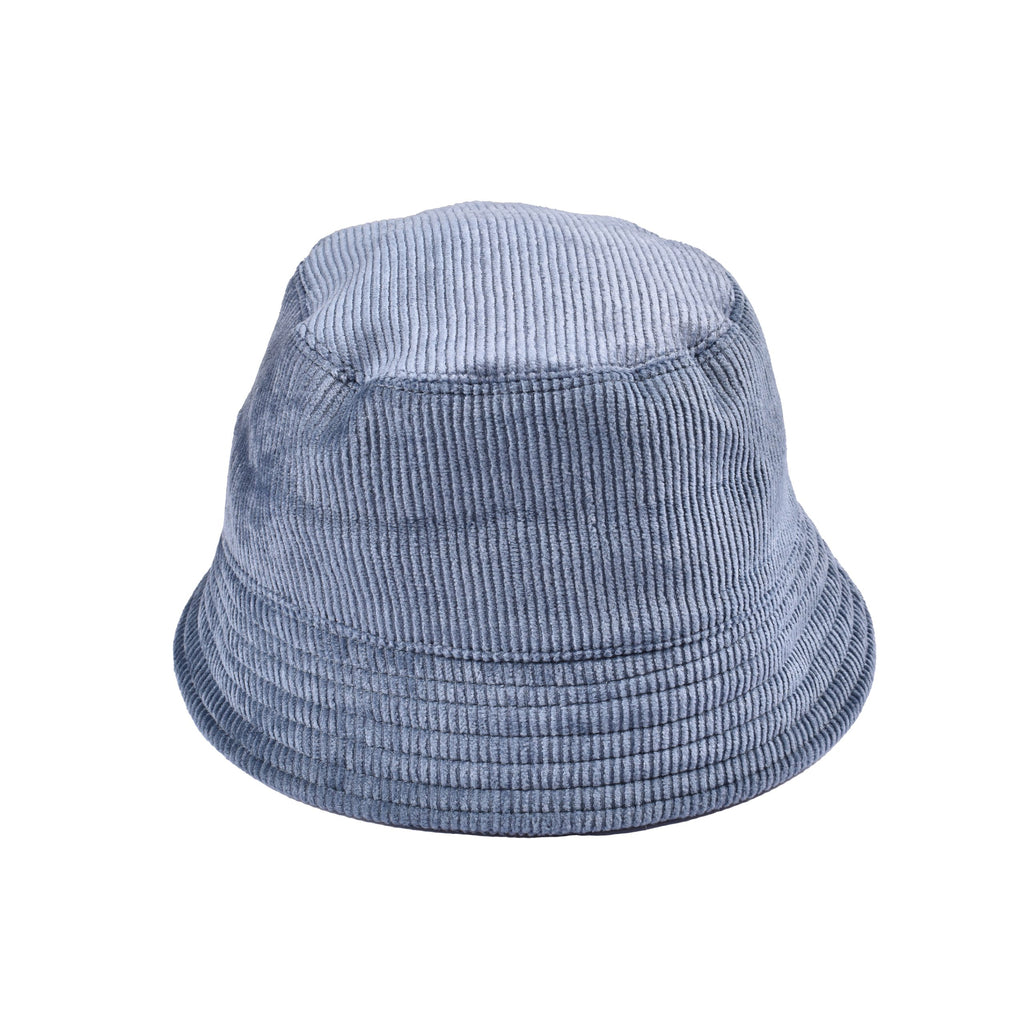 Blue Viscose Bucket Hat