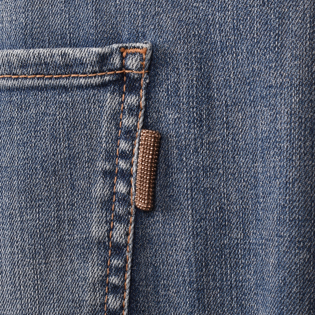 Blue Cotton Relaxed Fit Jeans