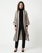 Bicolor Silk Robe
