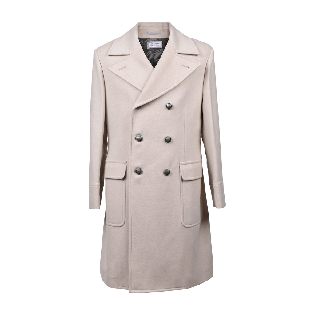 Beige Cashmere Coat