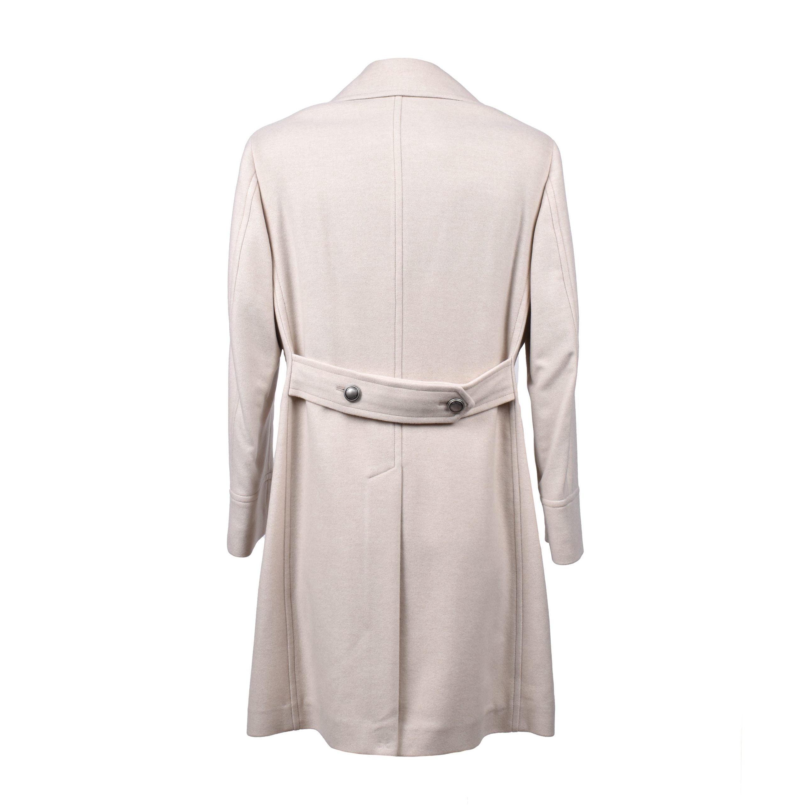 Beige Cashmere Coat