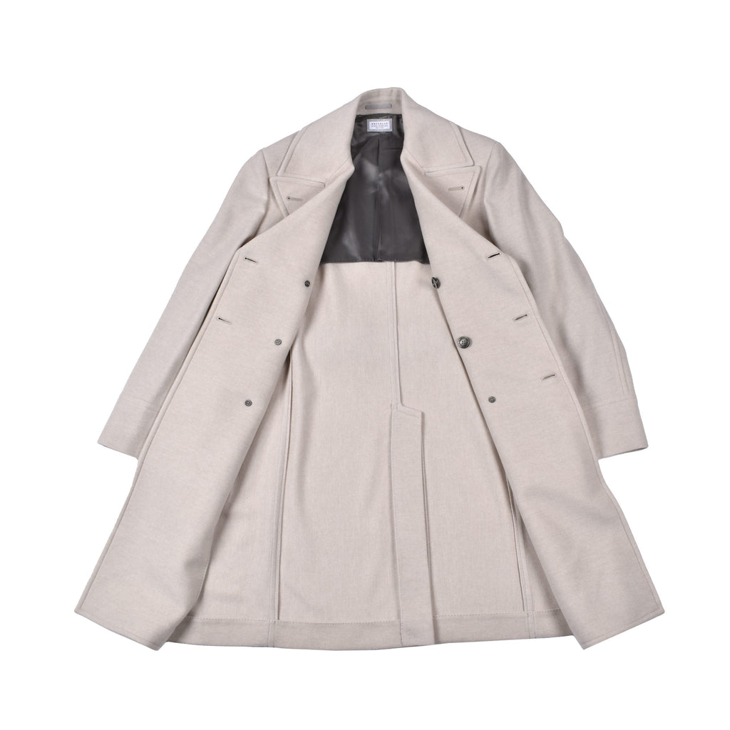 Beige Cashmere Coat