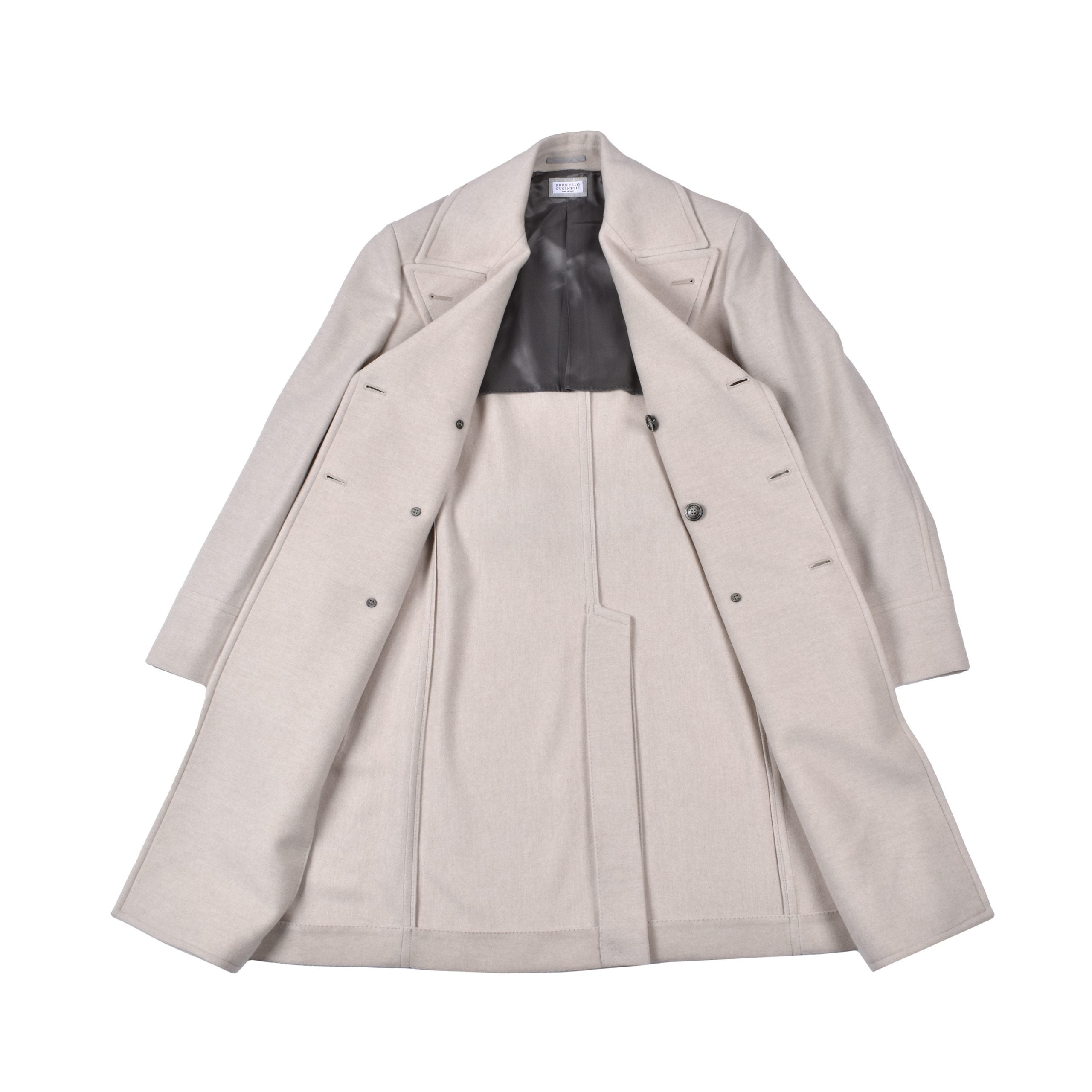 Beige Cashmere Coat