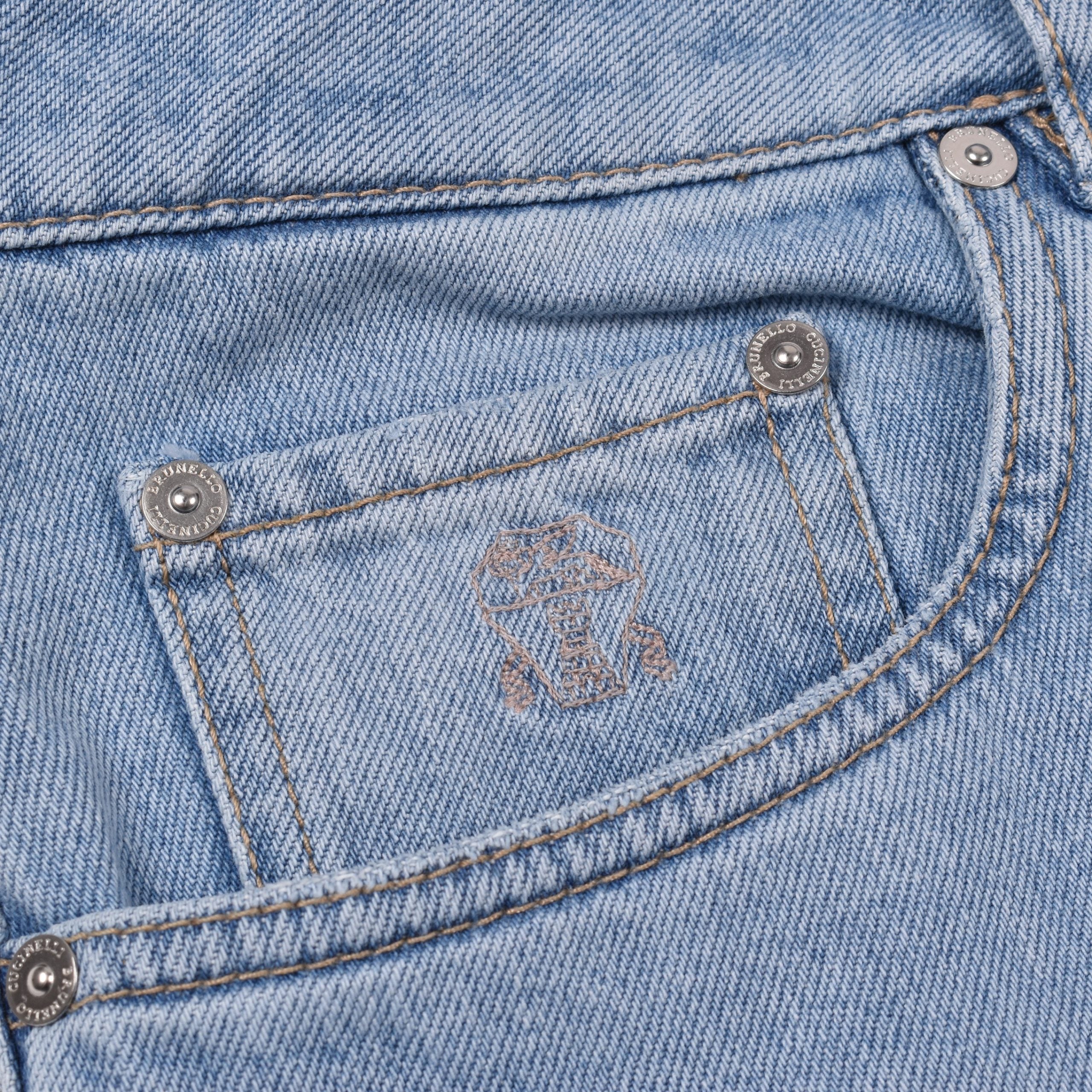 Blue Cotton Relaxed Fit Jeans