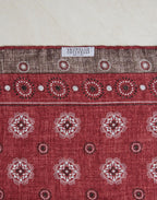 Bordeaux Silk Pocket Square