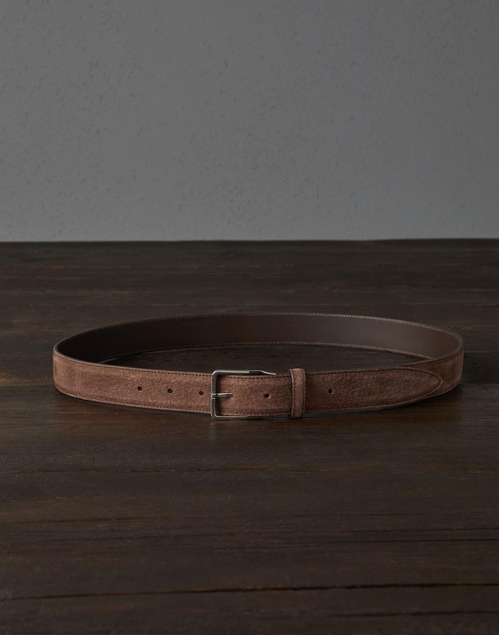 Brown Leather Regular Belt