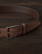 Brown Leather Regular Belt