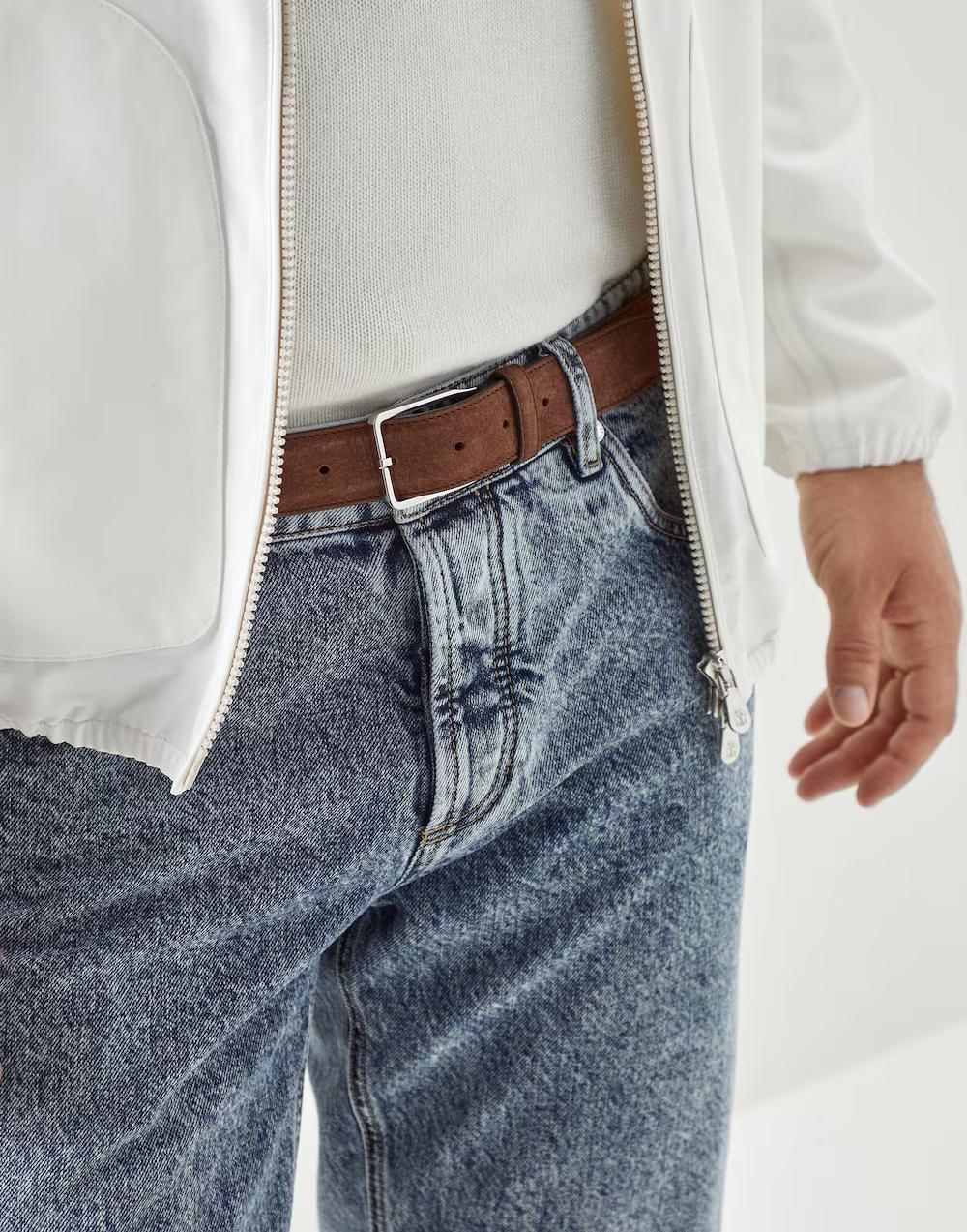 Brown Leather Regular Belt