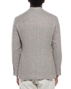 Multicolor Linen Blazer