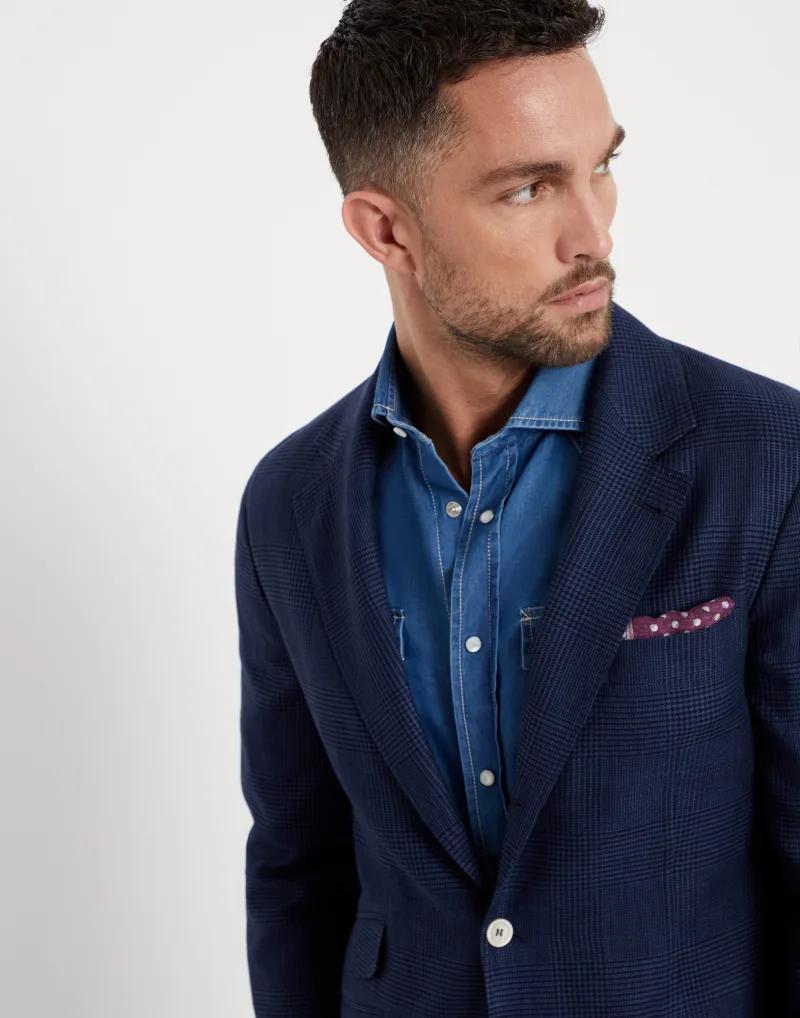 Blue Wool Blazer