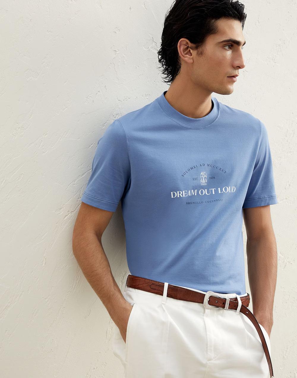 Multicolor Cotton T-Shirt
