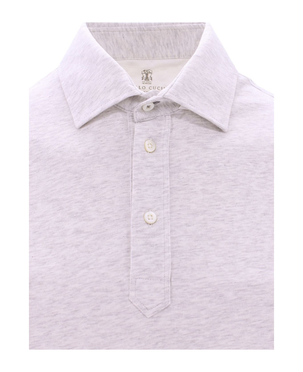 Bicolor Cotton Polo Shirt