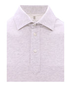 Bicolor Cotton Polo Shirt