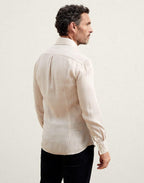 White Linen Dress Shirt