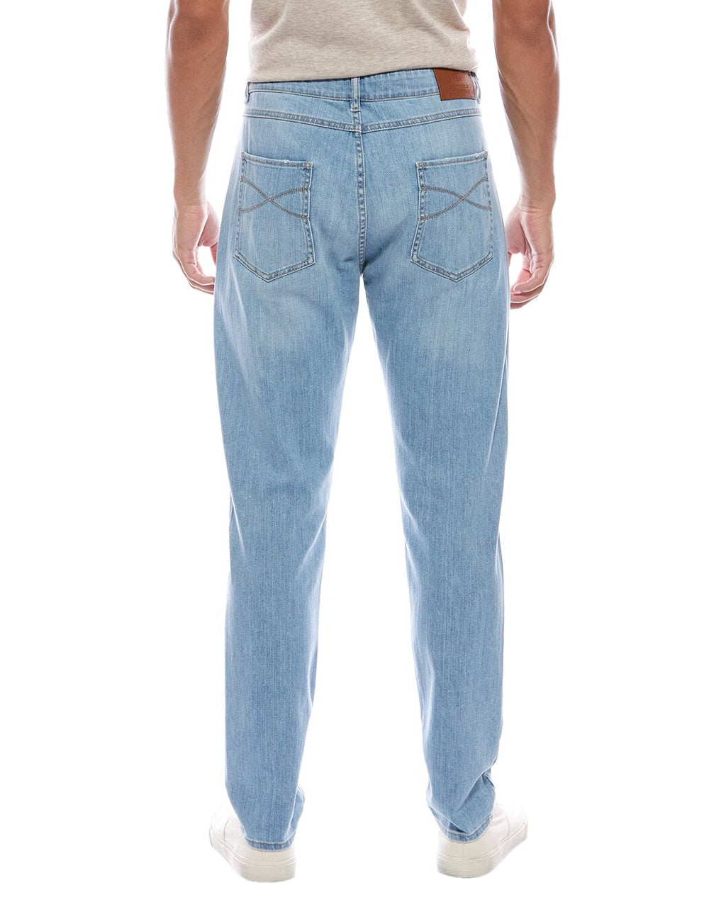 Blue Cotton Relaxed Fit Jeans