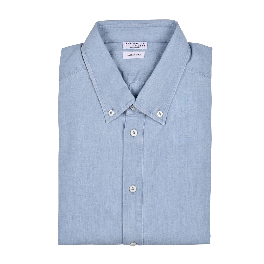 Blue Cotton Shirt