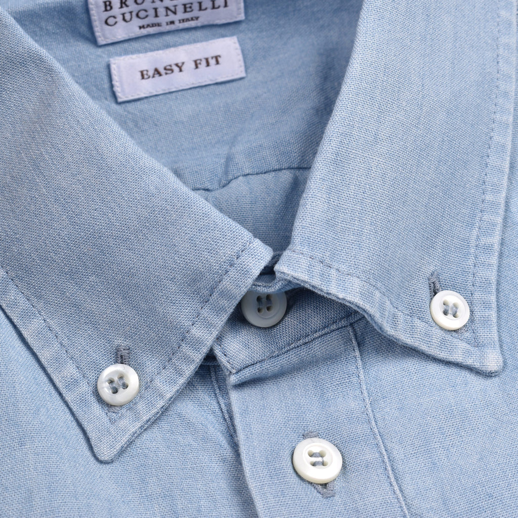 Blue Cotton Shirt