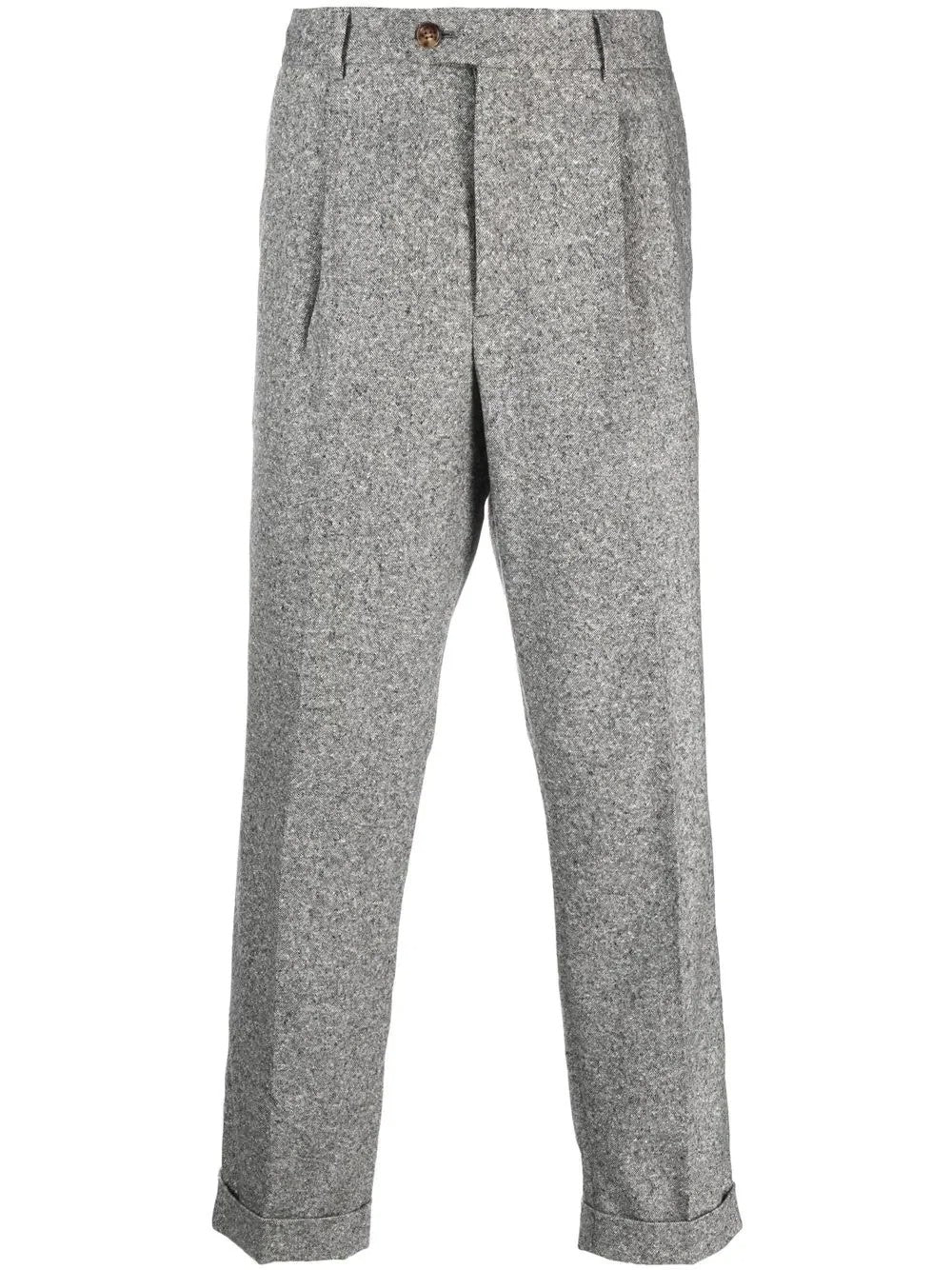 Gray Fibres Casual Pants