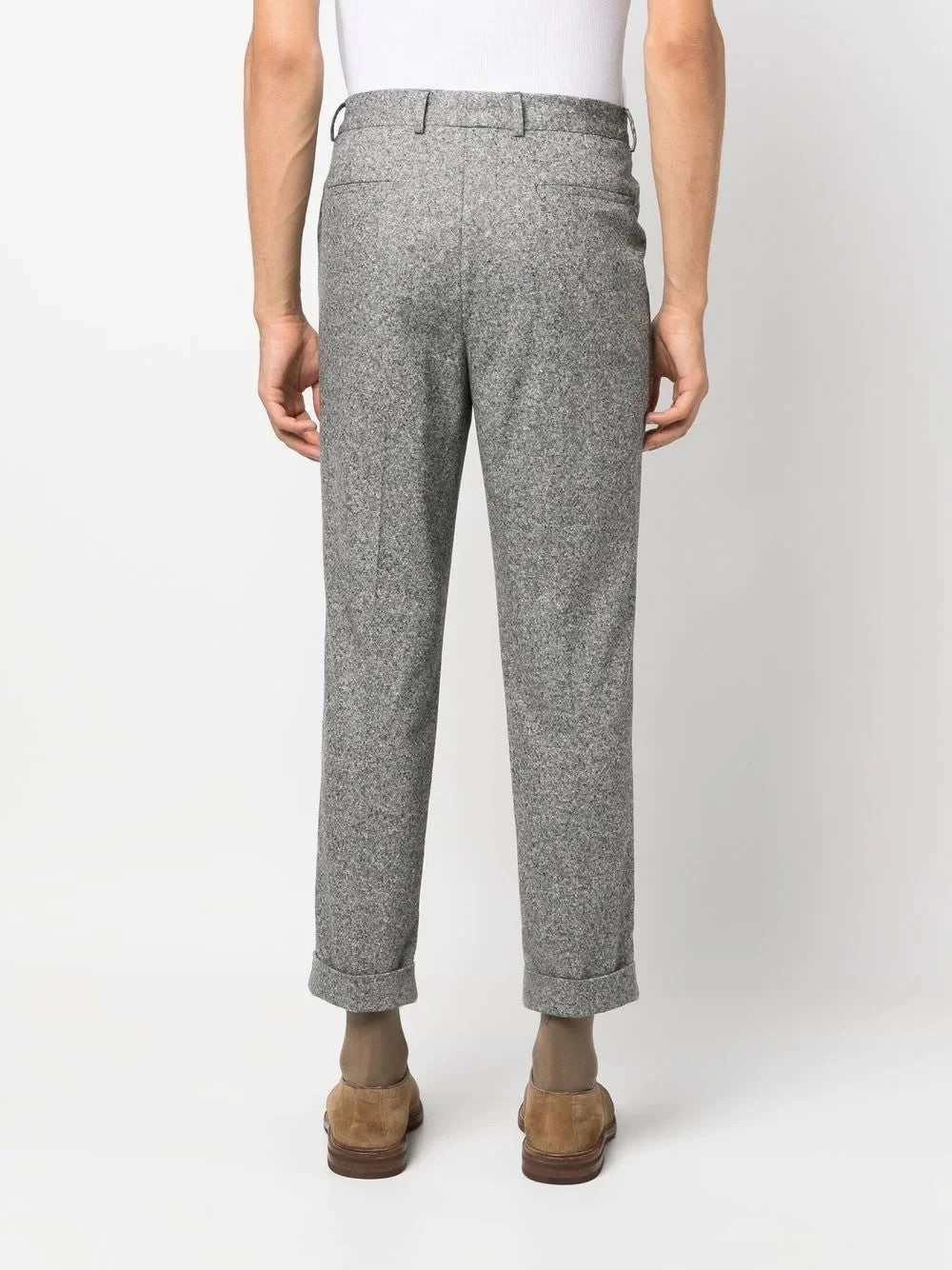 Gray Fibres Casual Pants