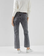 Multicolor Cotton Straight-Leg Jeans