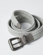 Bicolor Linen Belt