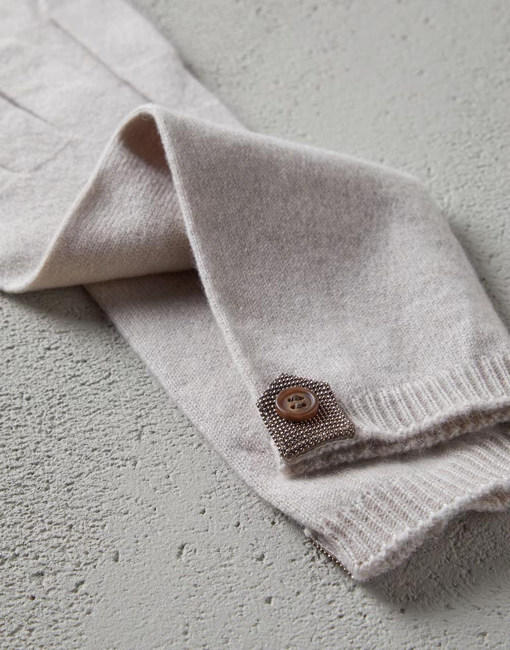 Bicolor Cashmere Gloves