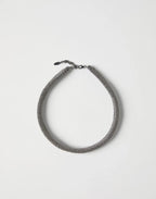 Gray Brass Necklace