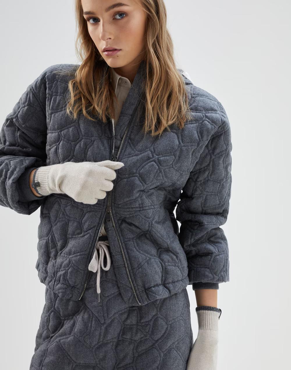 Multicolor Cashmere Gloves