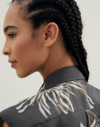 Multicolor Silk Pattern Shirt